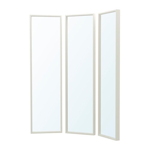 Nissedal Mirror Combination White