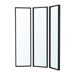 Nissedal Mirror Combination Black