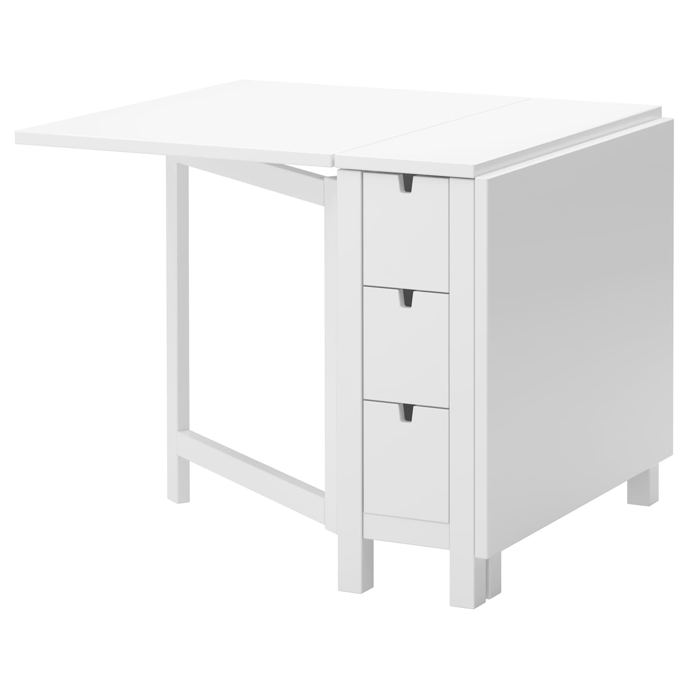 Norden Gateleg Table White Ikea