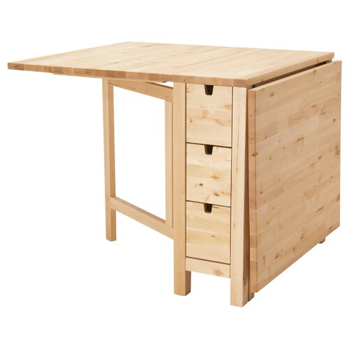 Norden Gateleg Table Birch Ikea