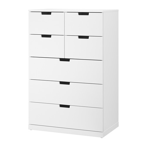 NORDLI chest of 6 drawers white IKEA
