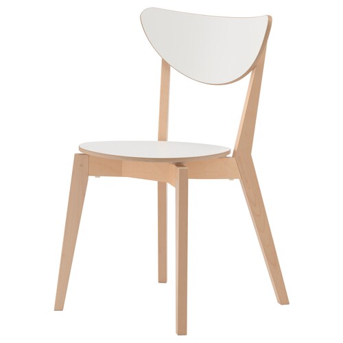 Nordmyra Chair White Birch Ikea