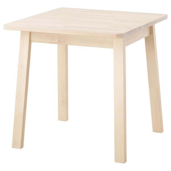 Norraker Table Birch Ikea