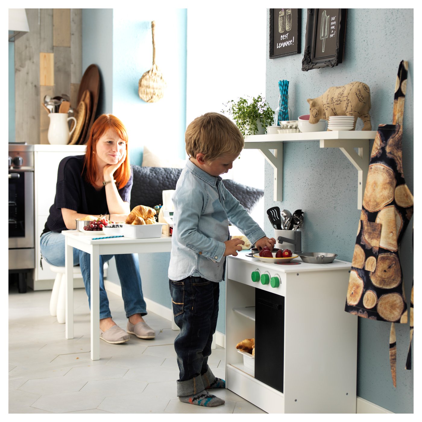 ikea nybakad kitchen
