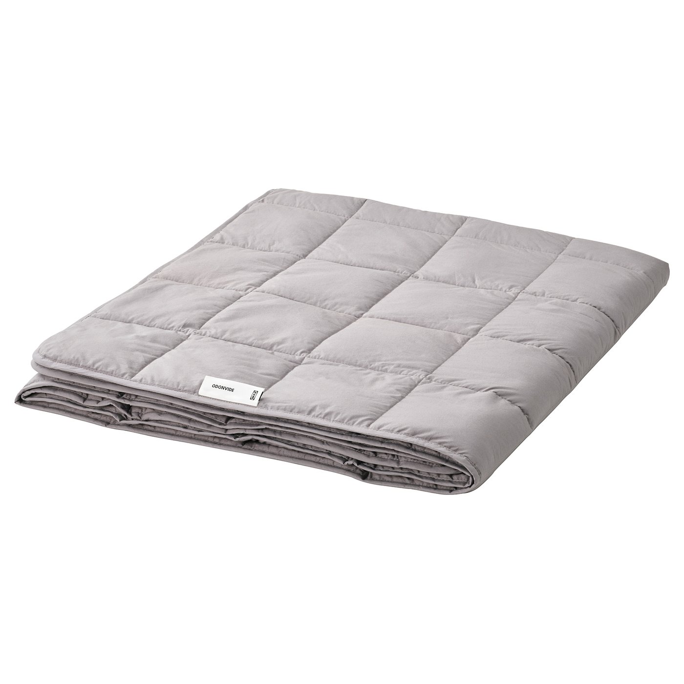 ODONVIDE Weighted blanket, light warm dark grey IKEA
