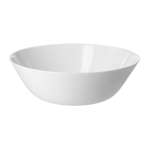 OFTAST deep plate white IKEA