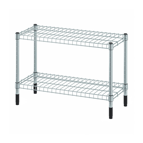OMAR shelving unit greygreen 204.830.83 IKEA