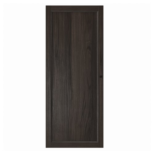 OXBERG door dark brown oak effect 904.774.13 IKEA