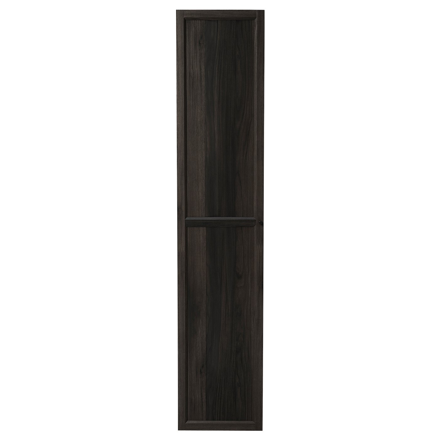 OXBERG door dark brown oak effect 205.608.92 IKEA
