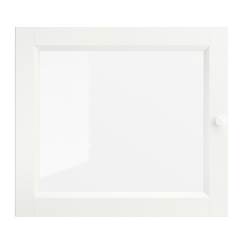 OXBERG glass door white 702.756.18 IKEA
