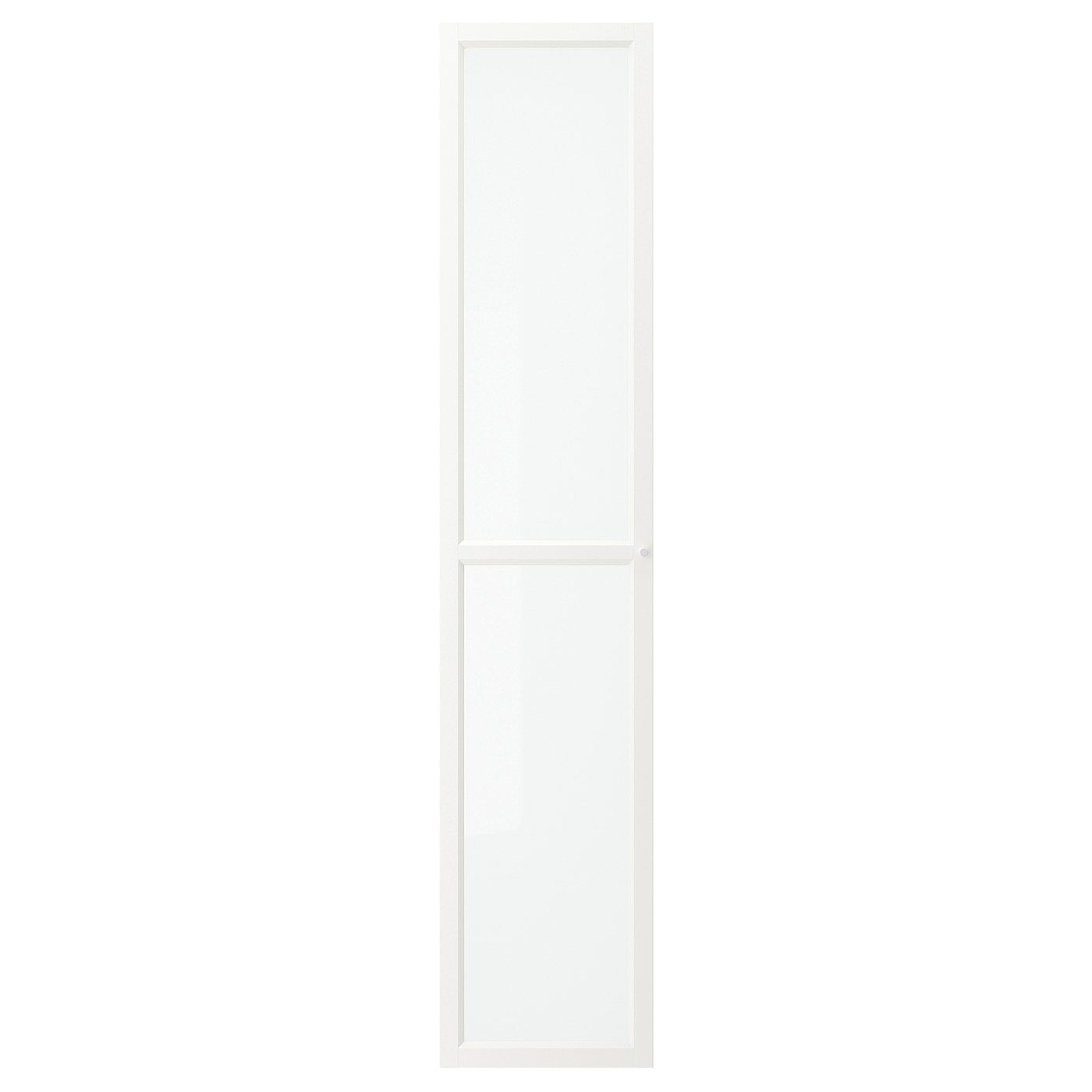 OXBERG glass door white IKEA