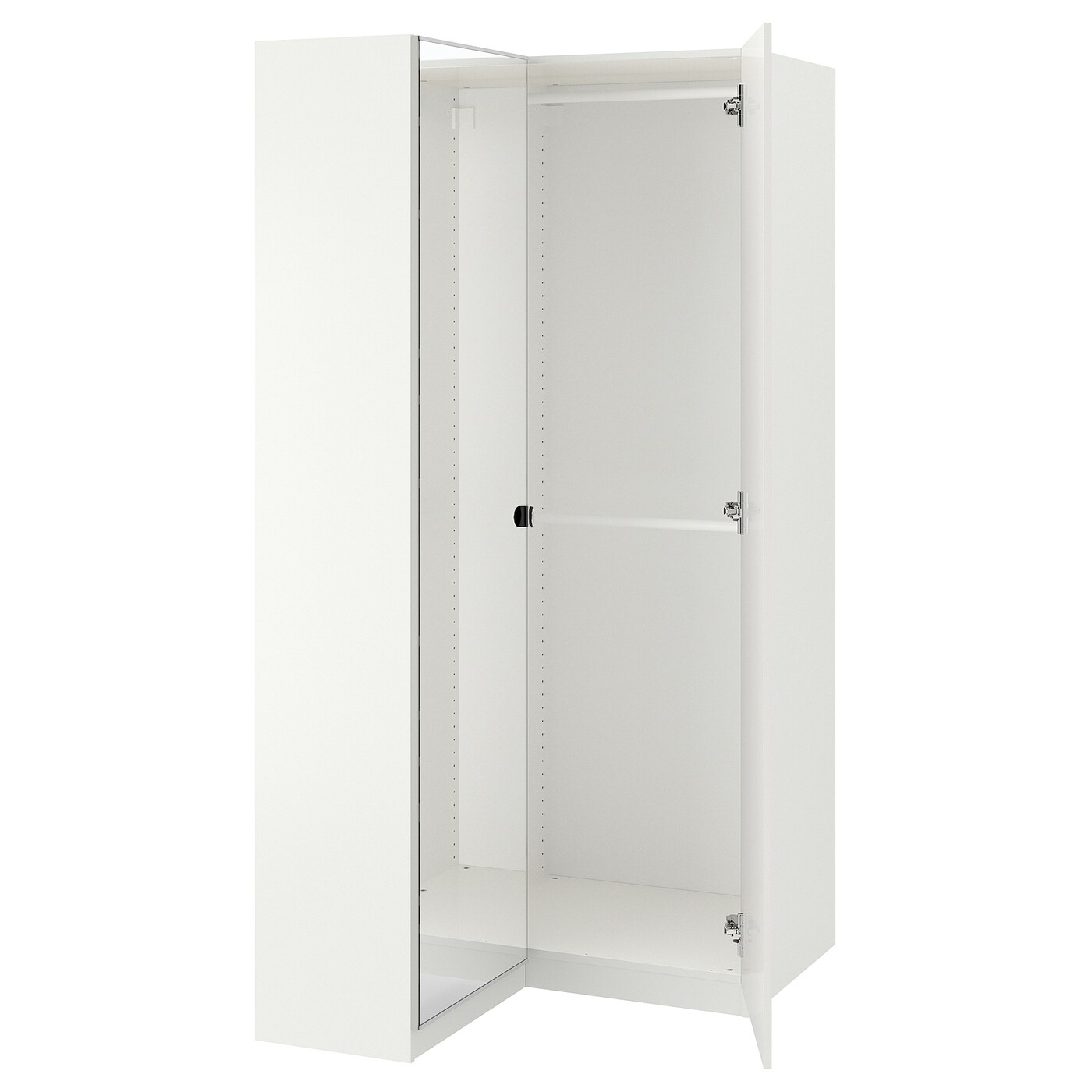 Pax Corner Wardrobe White Fardal Vikedal Ikea