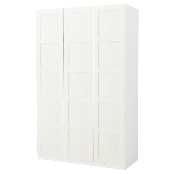 Pax Wardrobe White Bergsbo White Ikea