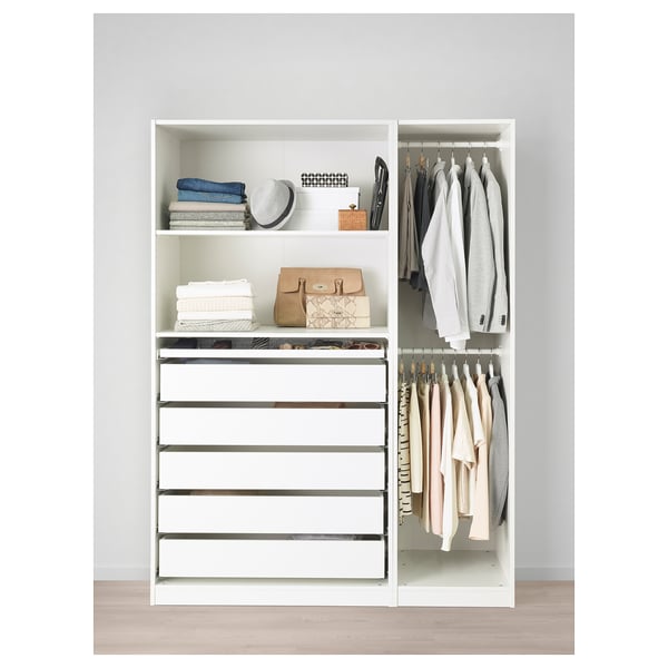 Pax Wardrobe White Ikea