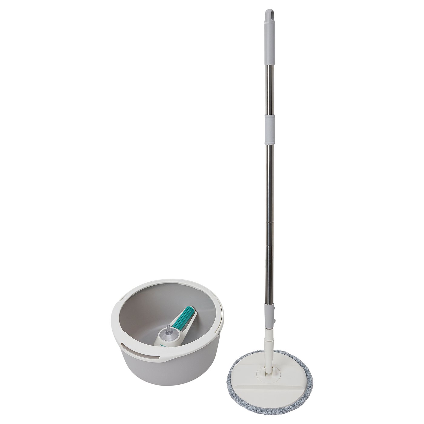 PEPPRIG spinclean flat mop with bucket IKEA
