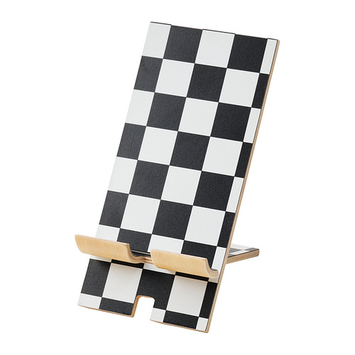 YUPPIENALLE holder for mobile phone grey IKEA