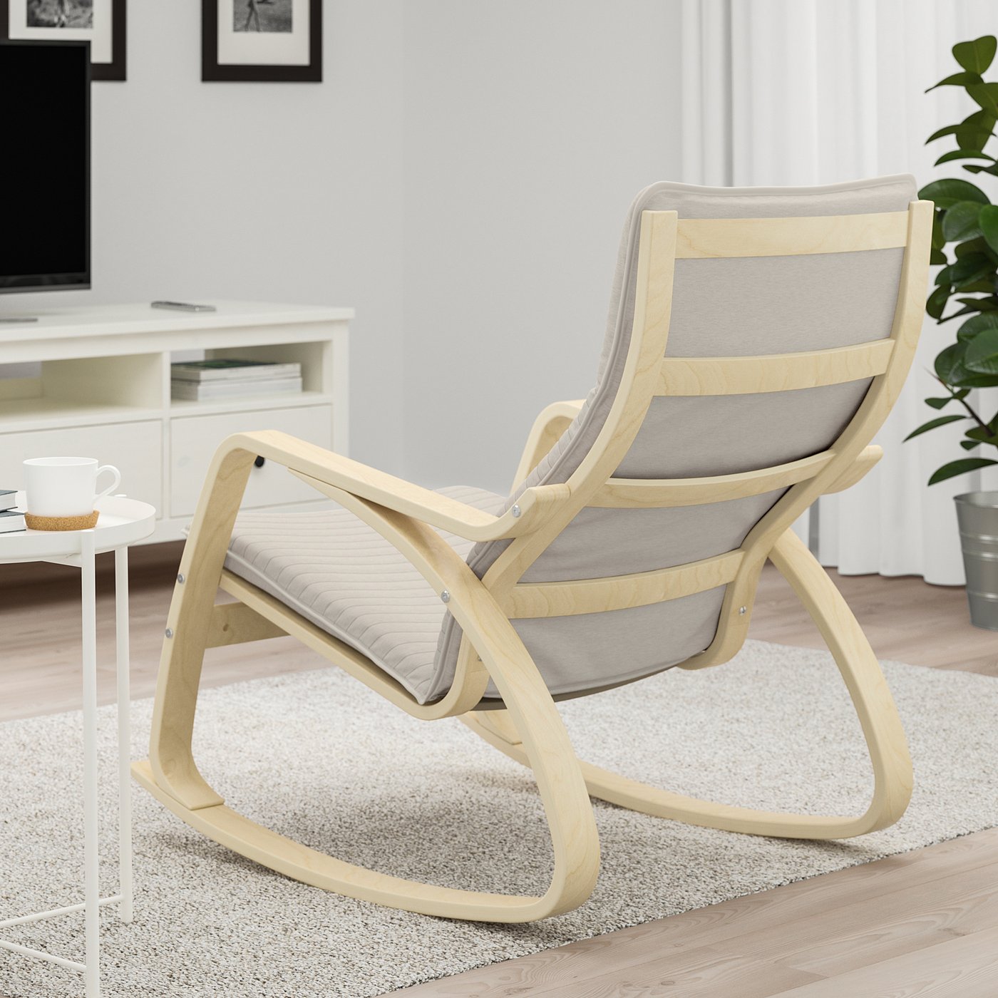 poang as nursing chair