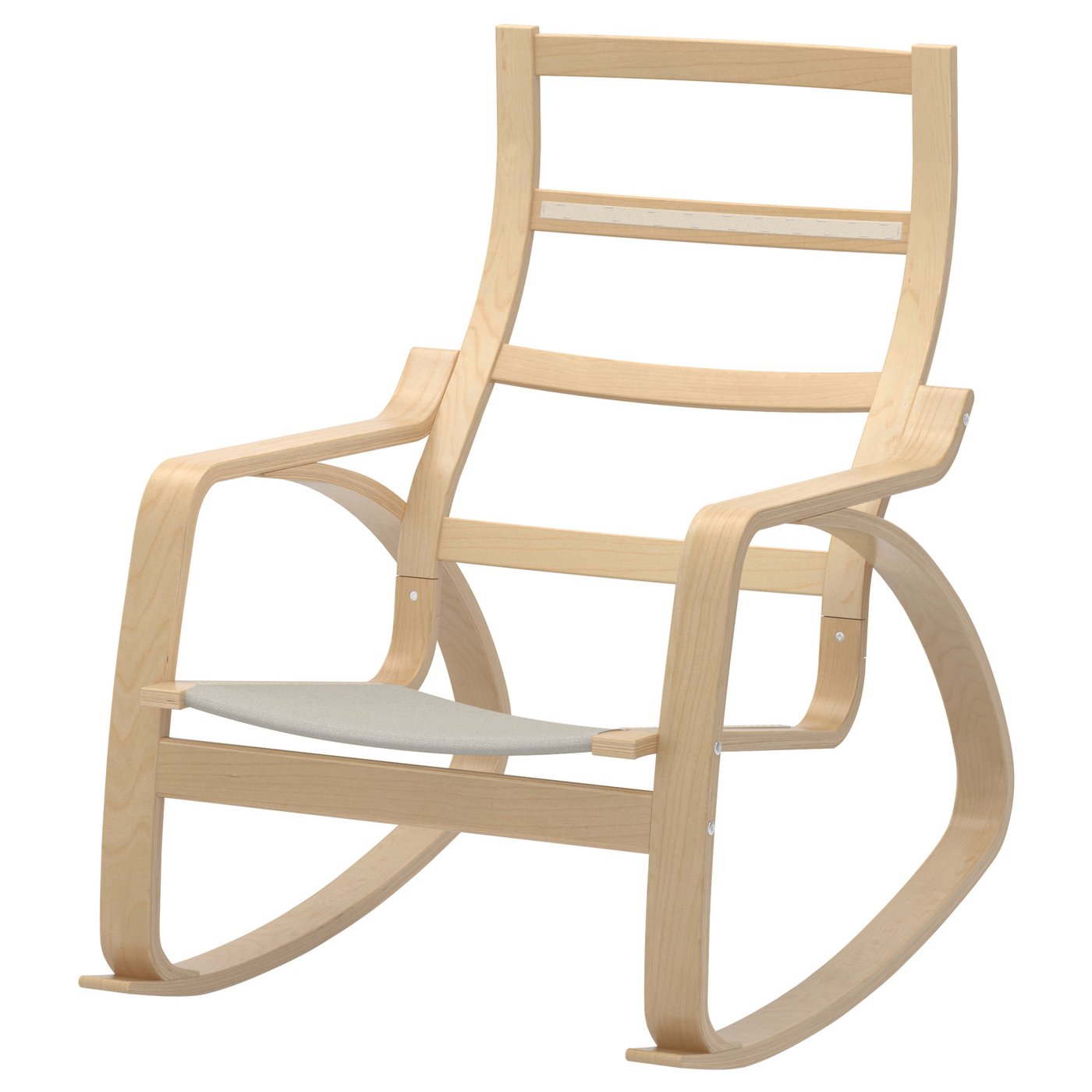 POÄNG rockingchair frame birch veneer IKEA