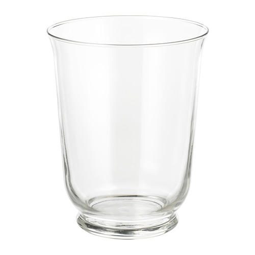 VILJESTARK vase clear glass IKEA