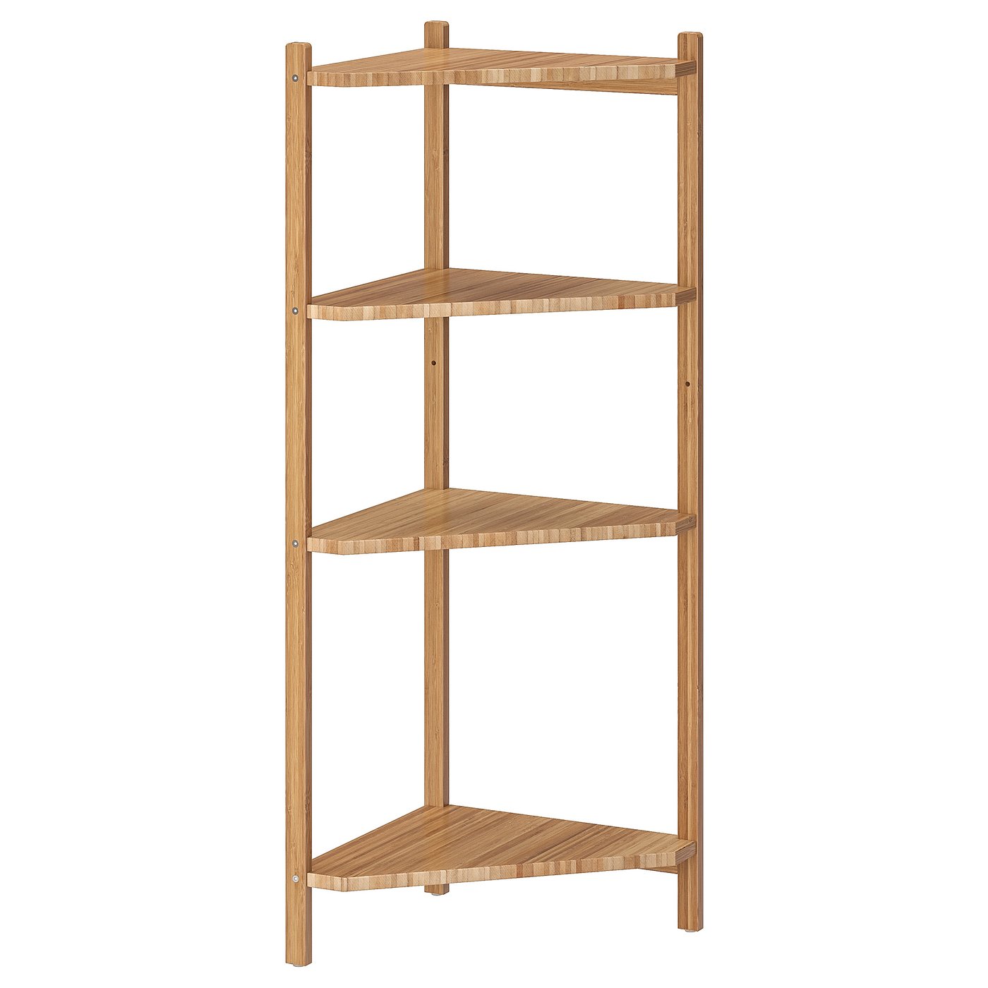 Ragrund Corner Shelf Unit Bamboo Ikea