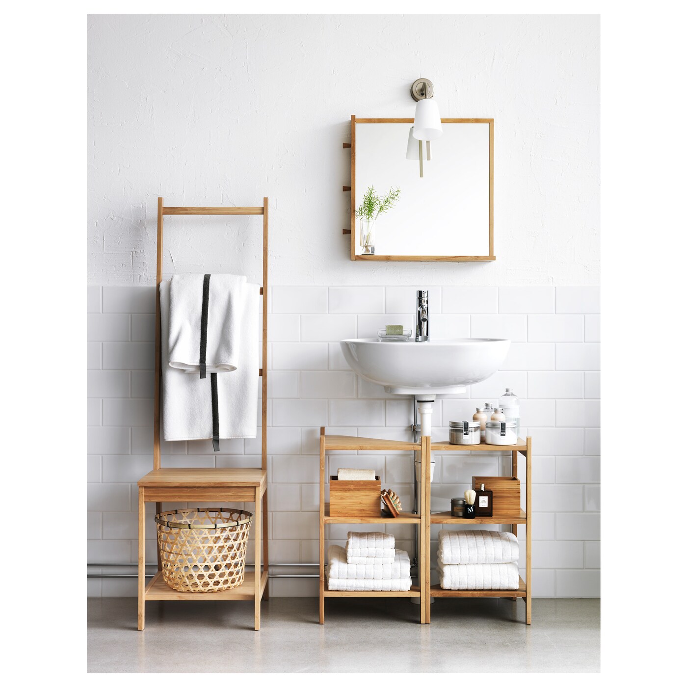 Ikea bathroom on sale towel storage