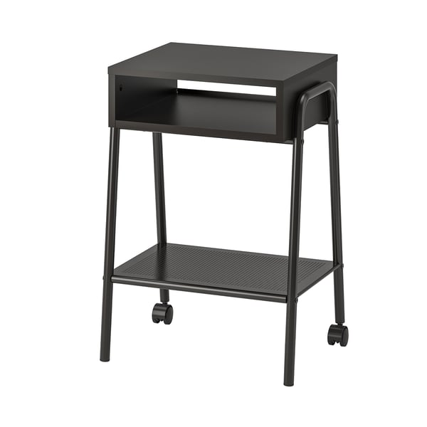 Setskog Bedside Table Black Ikea