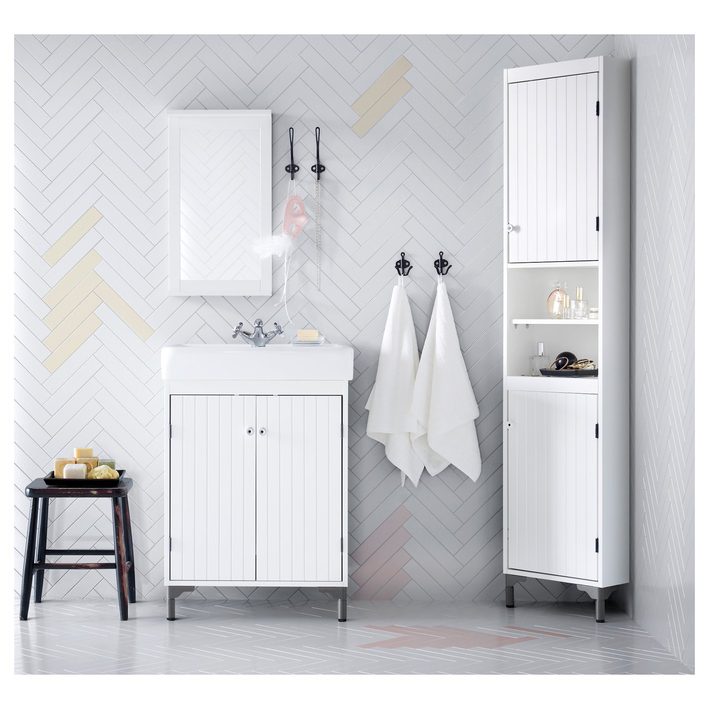 Silveran Corner Unit White Ikea
