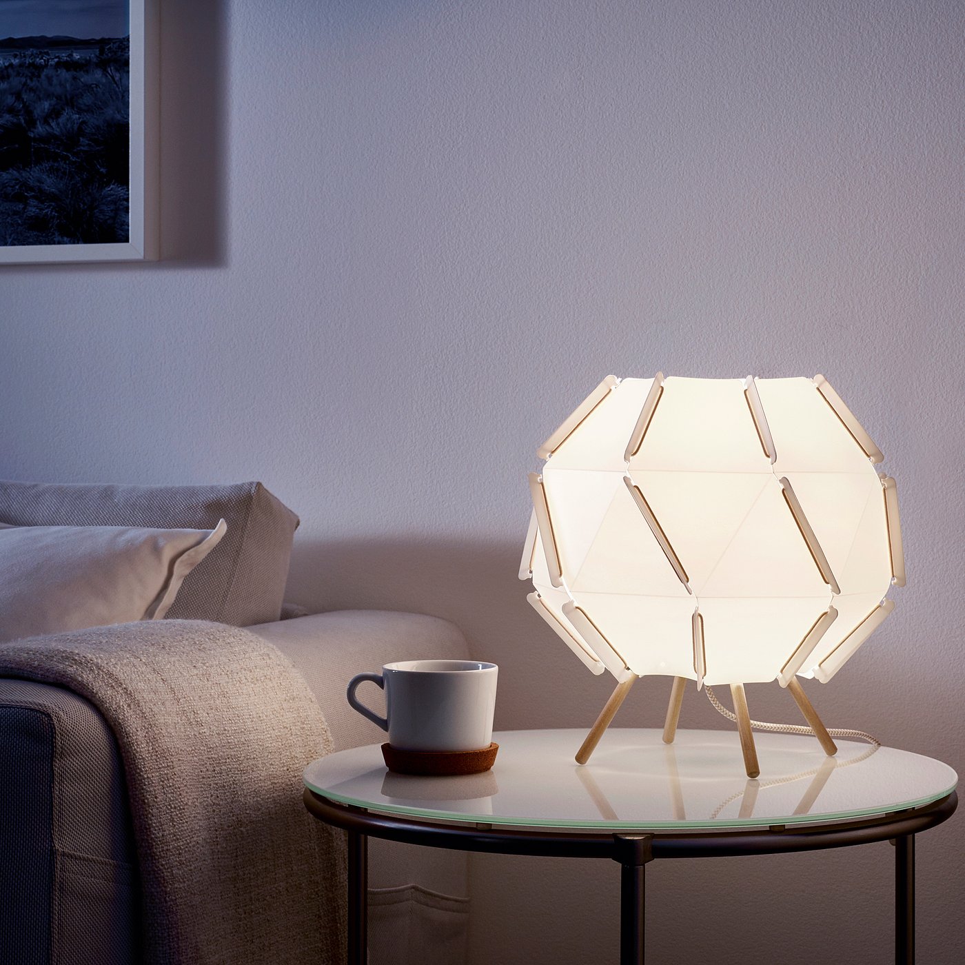 ikea white table lamp