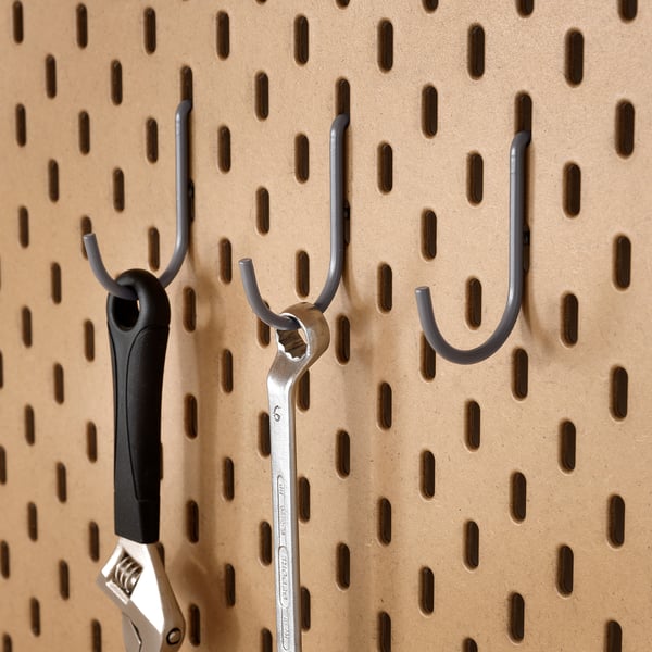 SKÅDIS Hook, grey