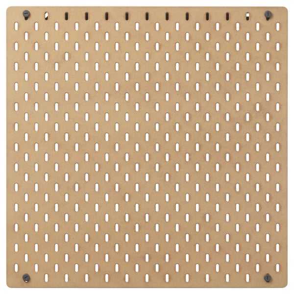 SKÅDIS Pegboard, wood, 56x56 cm