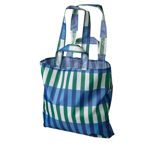 SKYNKE carrier bag blue/green 45 cm 36 cm