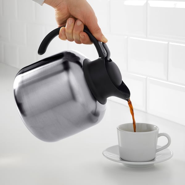Bình chân không SLUKA, thép không gỉ, 1,8 l