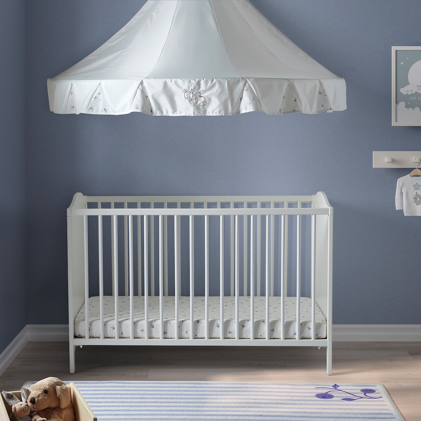 ikea baby cot size