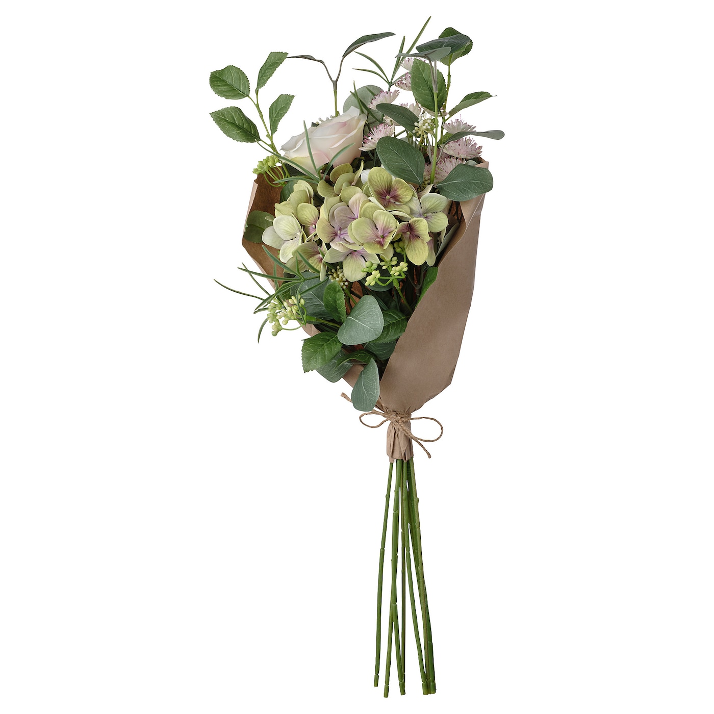 SMYCKA artificial bouquet in/outdoor light pink/green IKEA