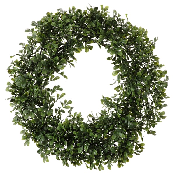 smycka artificial wreath in outdoor box 45 cm
