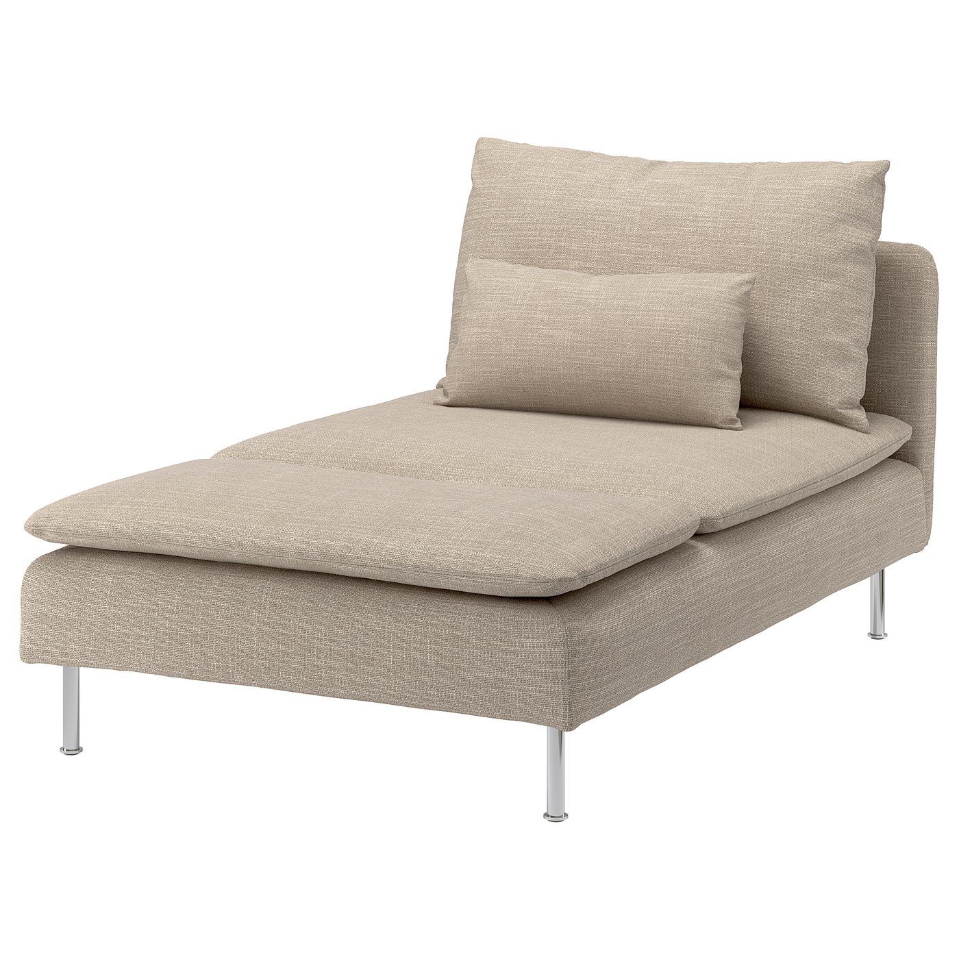 SÖDERHAMN Chaise longue Hillared beige IKEA