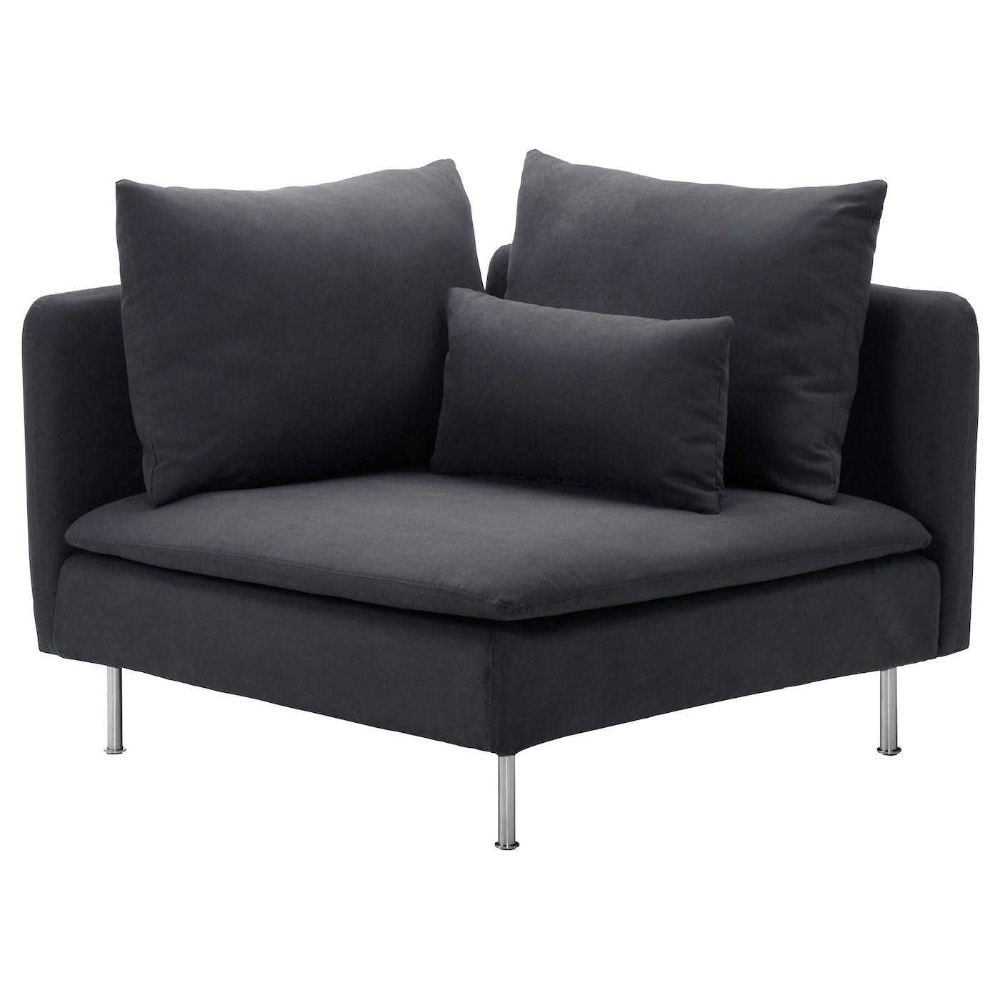 Soderhamn Corner Section Cover Samsta Dark Grey Ikea Check out our furniture and home furnishings! soderhamn corner section cover samsta dark grey