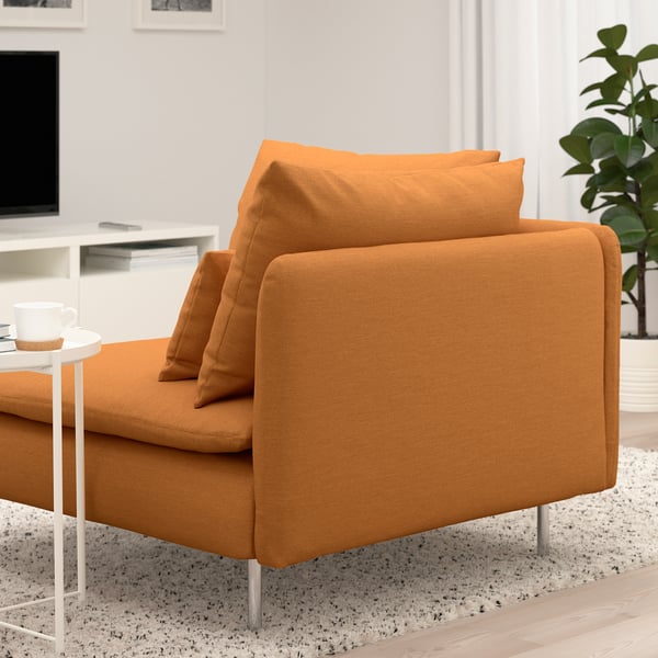 Soderhamn Corner Section Vissle Dark Yellow Ikea