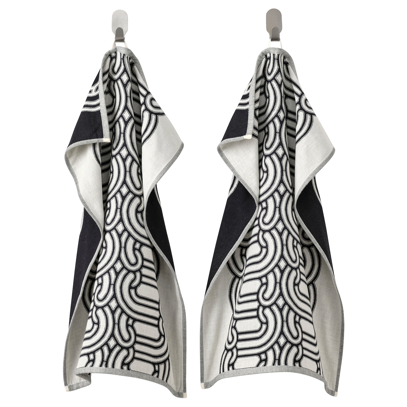 Black & White Tea Towel
