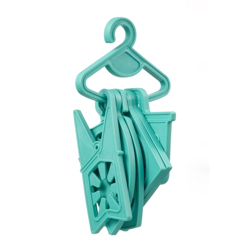SPACKLA 7piece sock hanger set turquoise IKEA
