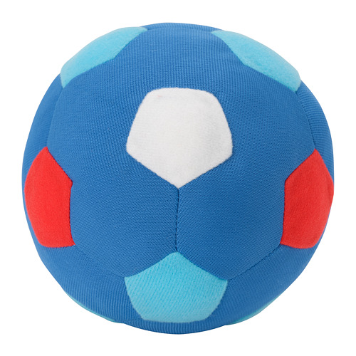 SPARKA soft toy football/black white IKEA