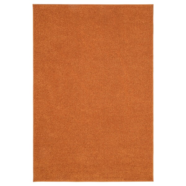 Sporup Rug Low Pile Brown Ikea