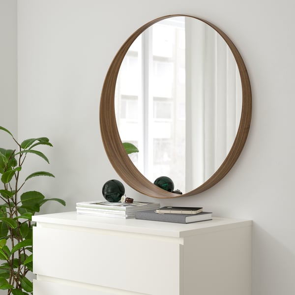 Stockholm Mirror Walnut Veneer Ikea