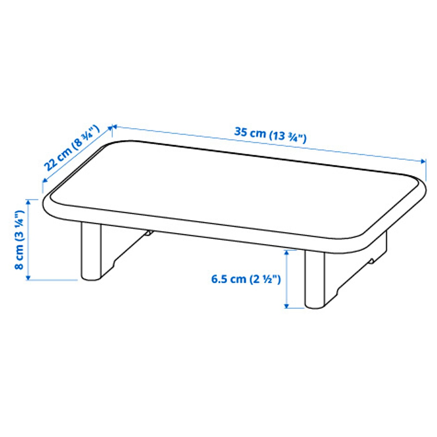 STOLTHET Planche à découper, bambou, 35x22 cm - IKEA