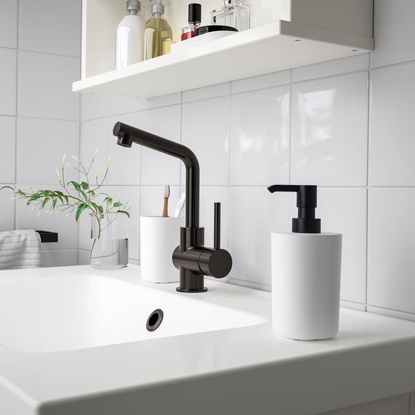 Storavan 3 Piece Bathroom Set White Ikea