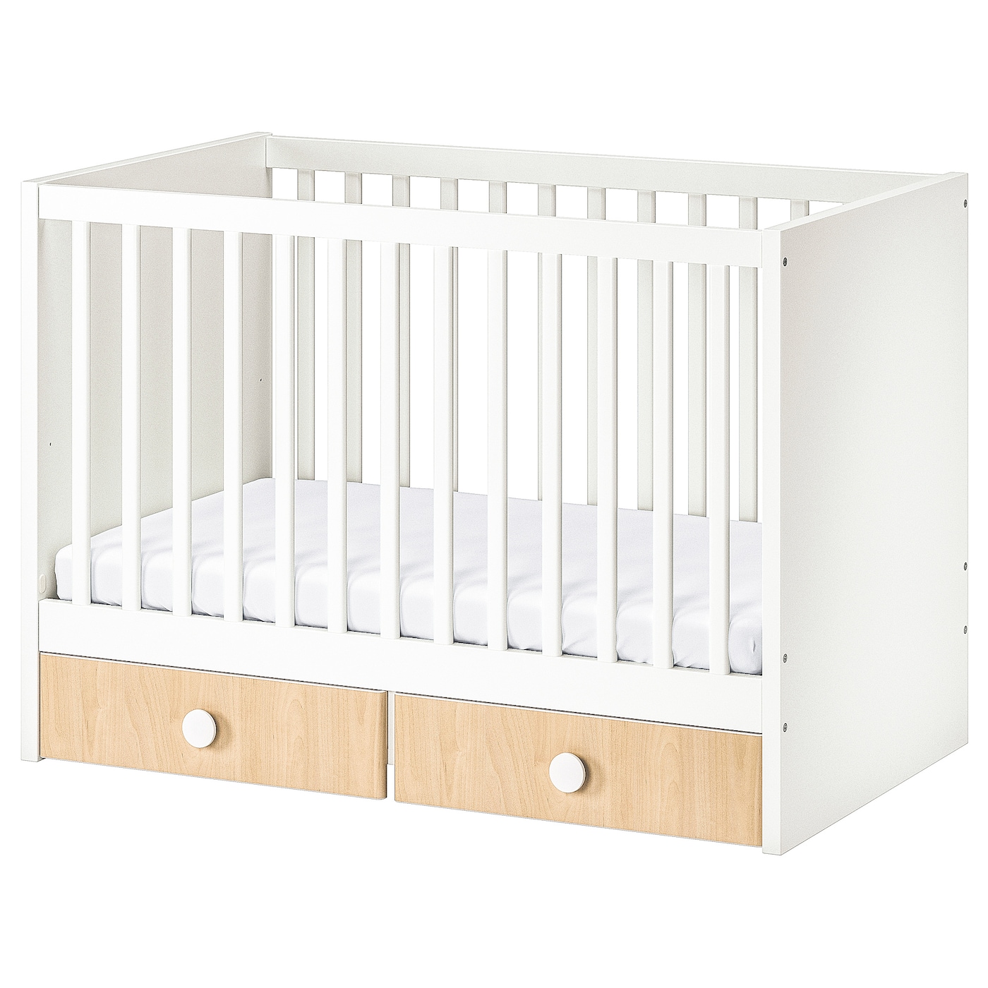 ikea cot bed with drawers