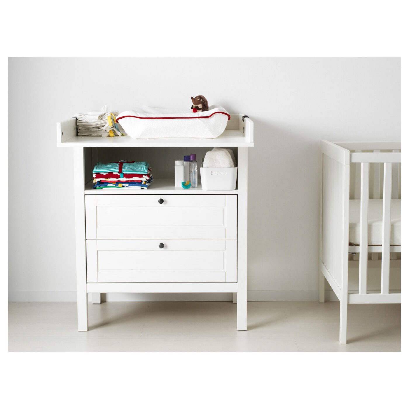 ikea change table with drawers