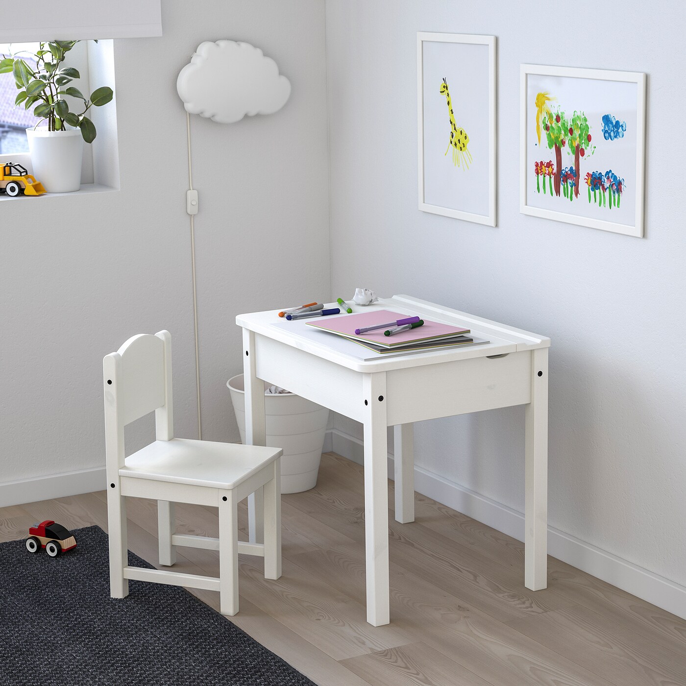 ikea white childrens table