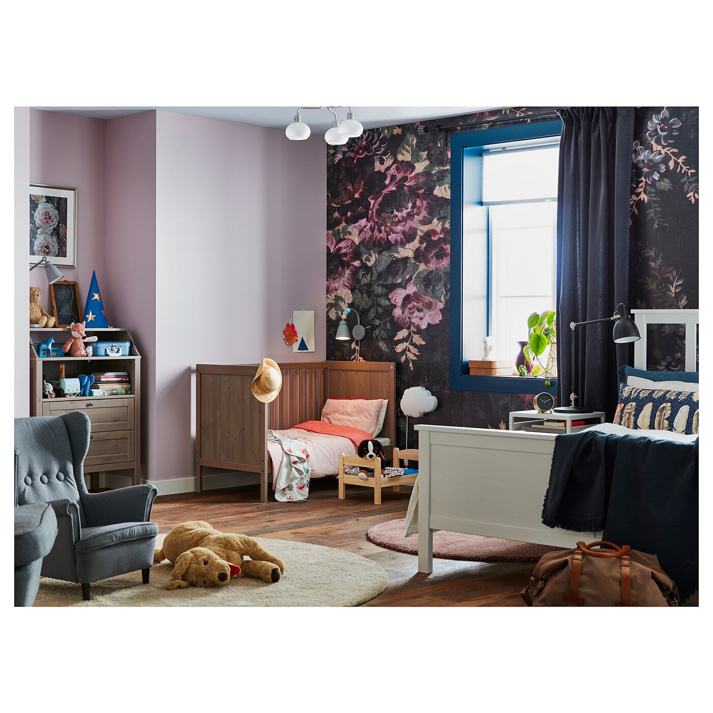 ikea cot grey