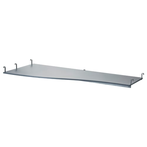 Svarta Desk Top Silver Colour Ikea